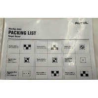 AUTEL MAXISYS ADAS LDW PATTERN CALIBRATION TARGET BOARDS WITH CASE
