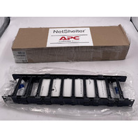 APC AR8602A NETSHELTER 1U HORIZONTAL RACKMOUNT SINGLE SIDED CABLE WIRE 