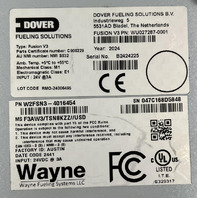 DOVER FUELING SOLUTIONS FUSION DFS FUSION AUTOMATION SERVER V3 WU027287-0001
