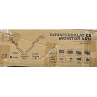 RICHELIEU 500FPDK22100 FLEXA PRO SERIES HEAVY-DUTY SPRING-ACTION MONITOR ARM