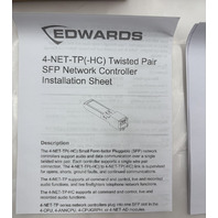 EDWARDS 4-NET-TP CONTROLLER FOR EDWARDS EST4 LIFE SAFETY FIRE ALARM SYSTEMS