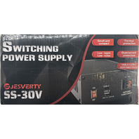 JESVERTY SS-30P GREY 13.8V 30A DC REGULATED UNIVERSAL COMPACT BENCH POWER SUPPLY