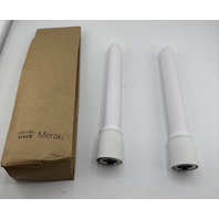 LOT OF 4 CISCO MA-ANT-20 MERAKI DUAL-BAND 4/7 DBI GAIN OMNI ANTENNAS