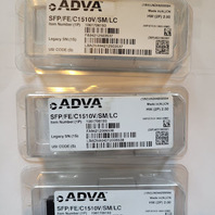 LOT OF 3 - ADVA 1061706193-2.00 SFP/FE/C1510V/SM/LC TRANSCEIVERS