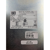 MARTEK POWER PS2518-Y-B DC POWER SUPPLY 170-0013-900