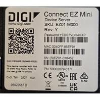 DIGI EZ01-M000 CONNECT EZ MINI DEVICE SERVER WITH POWER ADAPTER