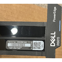 DELL POWEREDGE R6615 1U SERVER EPYC 9354P 32C 8*64GB DDR5 5*G4NY4 24GBPS 2*7450