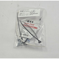 CORNING SPH-01P BLACK WALL MOUNTABLE SINGLE PANEL FIBER OPTIC HOUSING