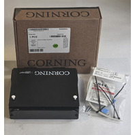 CORNING SPH-01P BLACK WALL MOUNTABLE SINGLE PANEL FIBER OPTIC HOUSING