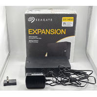 SEAGATE 3JSAP7-500 BLACK EXPANSION 22TB USB 3.0 EXTERNAL HARD DRIVE HDD