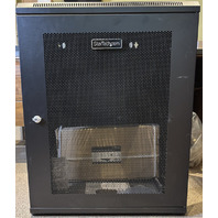 STARTECH RK1520WALHM SWITCH DEPTH RACK 15U 19 INCH WALL MOUNT NETWORK CABINET
