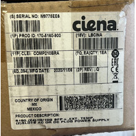 CIENA 5160 ETHERNET SWITCH 170-5160-900 WITHOUT POWER SUPPLIES W KIT 5160-900