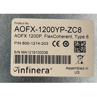 INFINERA AOFX-1200YP-ZC8 AOFX 1200P FLEXCOHERENT TYPE 8 OTM 800-1274-203