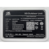 INHAND ODU2002 NATM OUTDOOR UNIT CLOUD-MANAGED 5G POE HIGH SPEED ROUTER