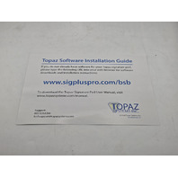 TOPAZ SYSTEMS T-LBK755SE-BBSB-R HIGHER SPEED MODEL GEM LCD SIGNATURE CAPTURE PAD