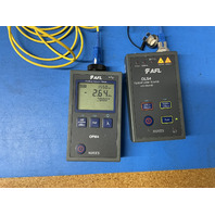 AFL FIBER OPTIC FIELD TOOL KIT OLS4 WITH OPM4 2* CLETOP & VFI FAULT IDENTIFIER