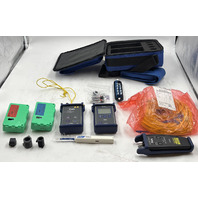 AFL FIBER OPTIC FIELD TOOL KIT OLS4 WITH OPM4 2* CLETOP & VFI FAULT IDENTIFIER