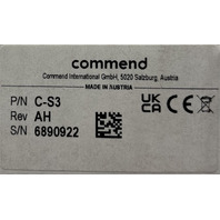 COMMEND S3 C-S3 IP ALL-IN-ONE INTERCOM SERVER WITH POWER ADAPTER