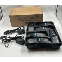 LOT OF 6 DATASCAN QPID1000 WIRELESS HANDHELD BARCODE SCANNERS