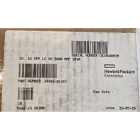 QTY 2* HPE ARUBA J4858D SFP 1G LC SX 500M MMF XCVR MINI-GBIC TRANSCEIVER MODULE
