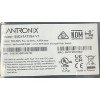 LANTRONIX SM24TAT2SA-VT VERINT SMART 24-PORT GIGABIT POE+ 2 SFP PORT SWITCH