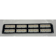 COMMSCOPE 760162818 UNP-6A-DM-2U-48 CAT6A 48-PORT 2U 19 INCH PATCH PANEL