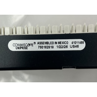 COMMSCOPE 760162818 UNP-6A-DM-2U-48 CAT6A 48-PORT 2U 19 INCH PATCH PANEL