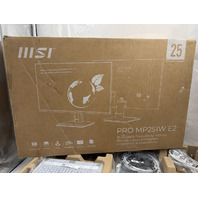 MSI PRO MP251W E2 24.5-INCH IPS 1920 X 1080 FHD BUSINESS MONITOR - WHITE