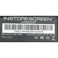 INSTORESCREEN INTAB101P INTERACTIVE DIGITAL SIGNAGE 10 INCH MONITOR SCREEN