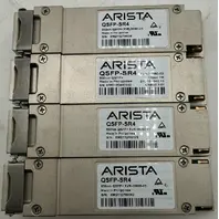 LOT OF 4 ARISTA NETWORKS QSFP-SR4 MTP/MPO 850NM 150M XVR-00060-01 & XVR-00060-02