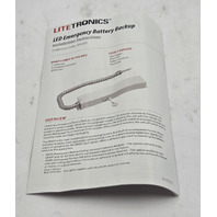 LITETRONICS EB40P LED 40W 120-480V BLUETOOTH COMPATIBLE EMERGENCY BATTERY BACKUP