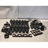 QTY 30 HYTERRA PD562 U(1) TWO WAY PORTABLE RADIOS WITH BATTERIES +