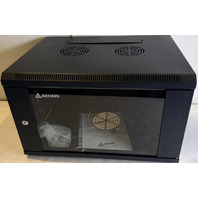 AEONS SC6406 6U PROFESSIONAL 19" WALL-MOUNT SERVER NETWORK RACK CABINET 18" DEEP