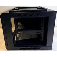 AEONS SC6406 6U PROFESSIONAL 19" WALL-MOUNT SERVER NETWORK RACK CABINET 18" DEEP