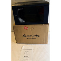 AEONS SC6406 6U PROFESSIONAL 19" WALL-MOUNT SERVER NETWORK RACK CABINET 18" DEEP
