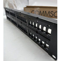 COMMSCOPE CPP-SDDM-SL-2U-48 CAT6/ 6A RJ45 48-PORT EMPTY PANEL 760237047