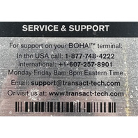 TRANSACT TECHNOLOGIES MOD 9800 TERMINAL LABEL PRINTER BOHA TERMINAL