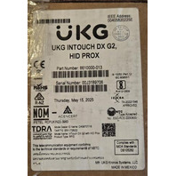 UKG INTOUCH DX G2 861000-013 KRONOS TIME CLOCK TERMINAL TOUCH SCREEN