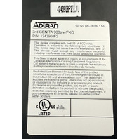 ADTRAN 3RD GEN TA 908E W/FXO 1243908F2 TOTAL ACCESS 900E VOIP GATEWAY ROUTER