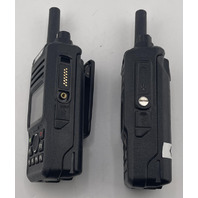 LOT OF 5 VOCEON BL-6887 RMP700 PORTABLE TWO-WAY RADIOS WITH BATTERIES 1.5" SCREEN