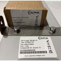 ALPHA WIRELESS SECTOR PANEL AW3004-T0-F 2.3&ndash;2.7 GHZ 17 DBI ANTENNA