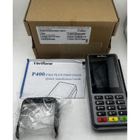 VERIFONE P400 PLUS M435-303-04-WWA-5 STRIPE BLUETOOTH CREDIT CARD TERMINAL