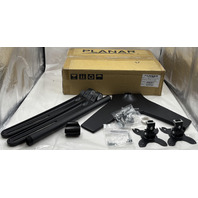 PLANAR B9ZM072 LARGE DUAL MONITOR STAND BLACK MONITOR MOUNT