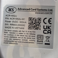 ACS ACR1552U USB NFC READER IV SMART CARD EASY ID/LICENSE READER