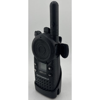 MOTOROLA CSL1110 CU1110GYN1BB HANDHELD WALKIE TALKIE WITH BELT CLIP AND HEADSET