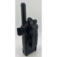 MOTOROLA CSL1110 CU1110GYN1BB HANDHELD WALKIE TALKIE WITH BELT CLIP AND HEADSET