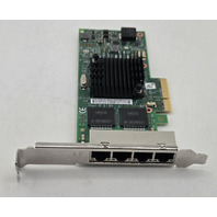 INTEL I350-T4 QUAD PORT GIGABIT RJ-45 PCI-E SERVER ETHERNET NETWORK ADAPTER CARD