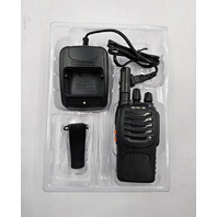 QTY 2 RETEVIS H777 TWO-WAY RADIOS WALKIE TALKIES 2W 1000MAH W/ BATTERIES & CHARGERS