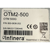 INFINERA OTM2-500 800-0636-202 OTM 500G OPTICAL NETWORKING MODULE