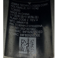 ZEBRA TC80NH TC80NH-3101K420NA TOUCH HANDHELD MOBILE COMPUTER BARCODE SCANNER